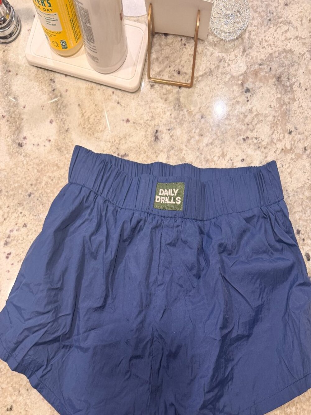 Daily Drills Super Bounce Short in Blue